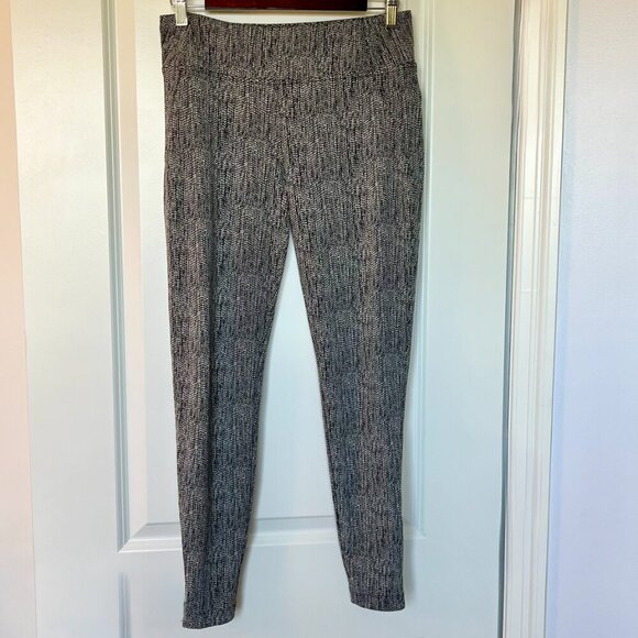 Athleta Delancey Herringbone **Leggings** Women **Moisture-Wicking** - Picture 1 of 12